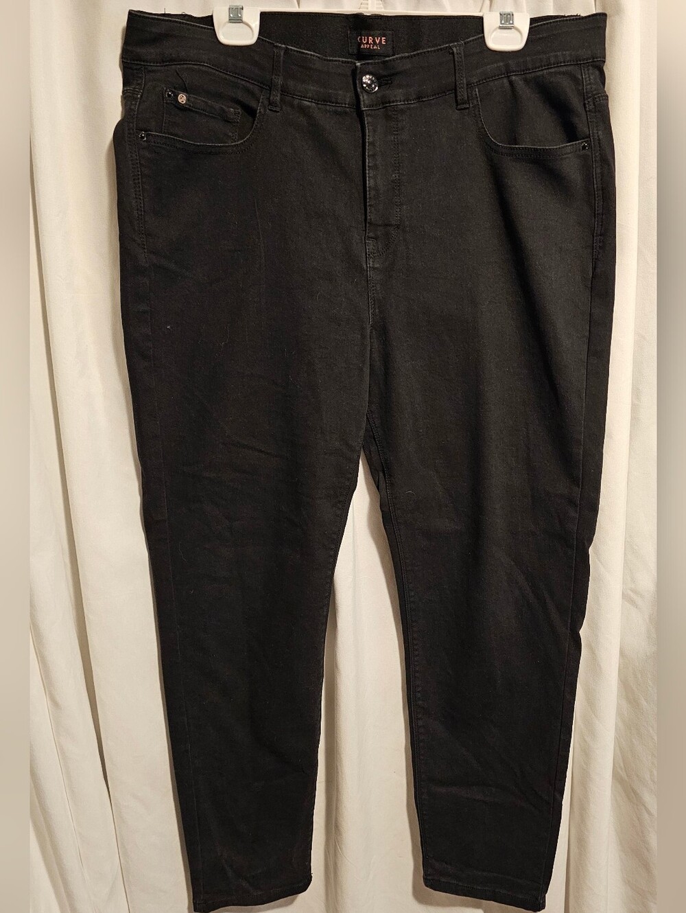 Curve Appeal Black Pants 16/33